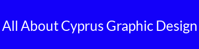 All About Cyprus Graphic Design